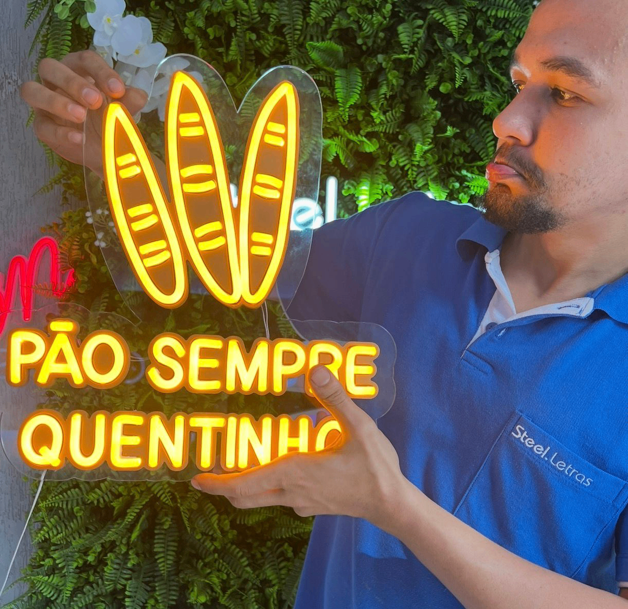 Neon LED 2ª Geração - Exemplo de trabalho